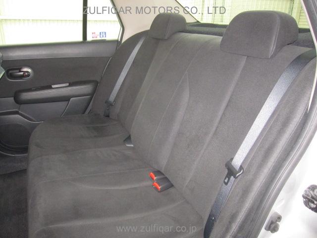 NISSAN TIIDA LATIO 2008 Image 10