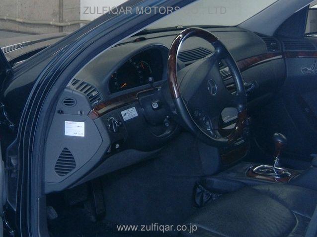 MERCEDES BENZ S CLASS 2001 Image 4