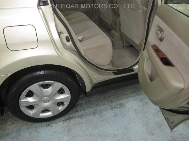 NISSAN TIIDA LATIO 2008 Image 11