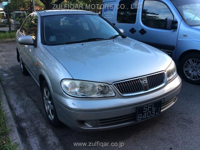 Used Nissan Sunny 2004 Aug Silver For Sale | Vehicle No SG-51366