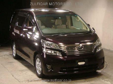 TOYOTA VELLFIRE 2009 Image 1