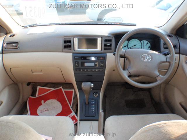 TOYOTA COROLLA FIELDER 2001 Image 11