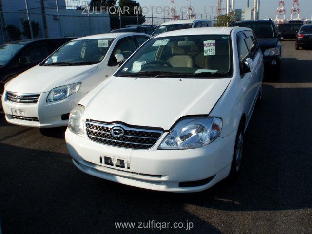 TOYOTA COROLLA FIELDER 2001 Image 4