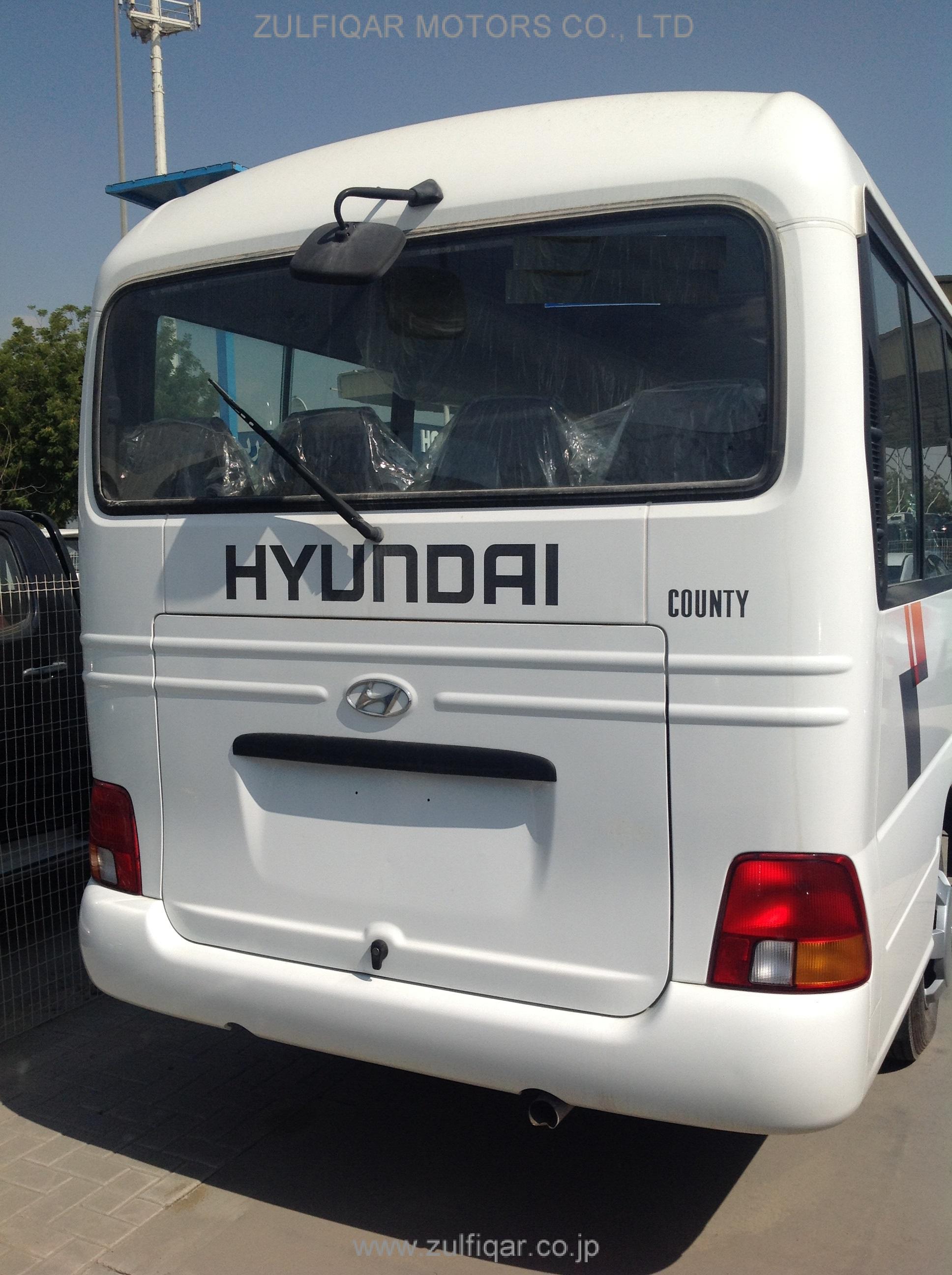 Used Hyundai County Coaster 2015 White For Sale Vehicle No ED500144