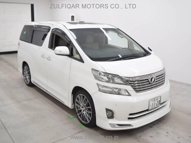 ZA-60635 TOYOTA VELLFIRE GGH20 Jun-2008