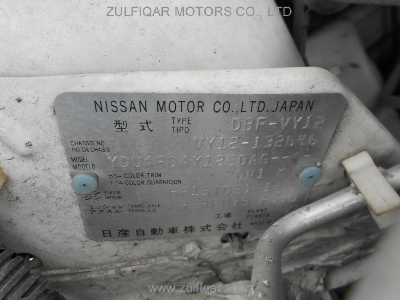 NISSAN A.D S/V 2012 Image 4