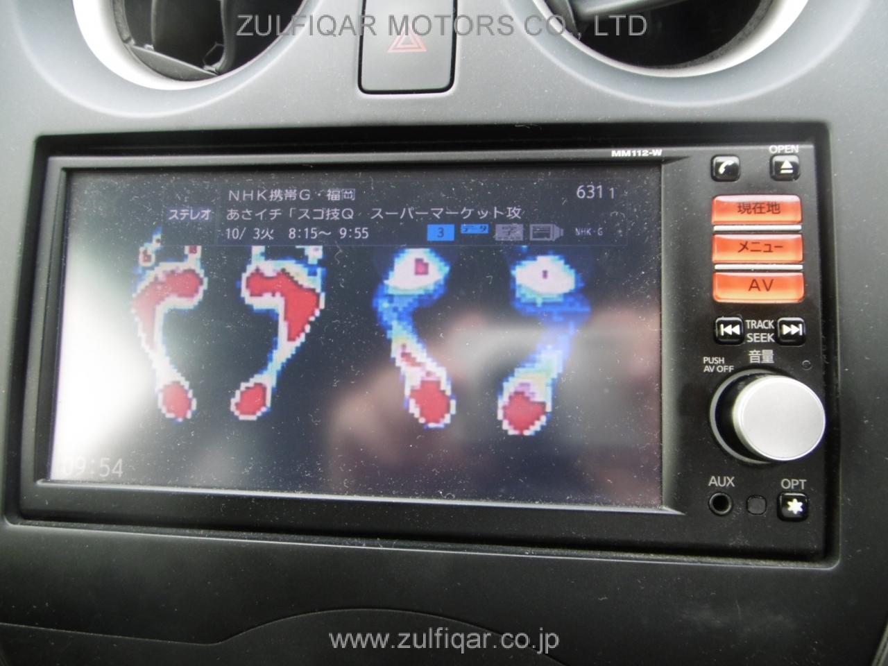 NISSAN NOTE 2012 Image 24