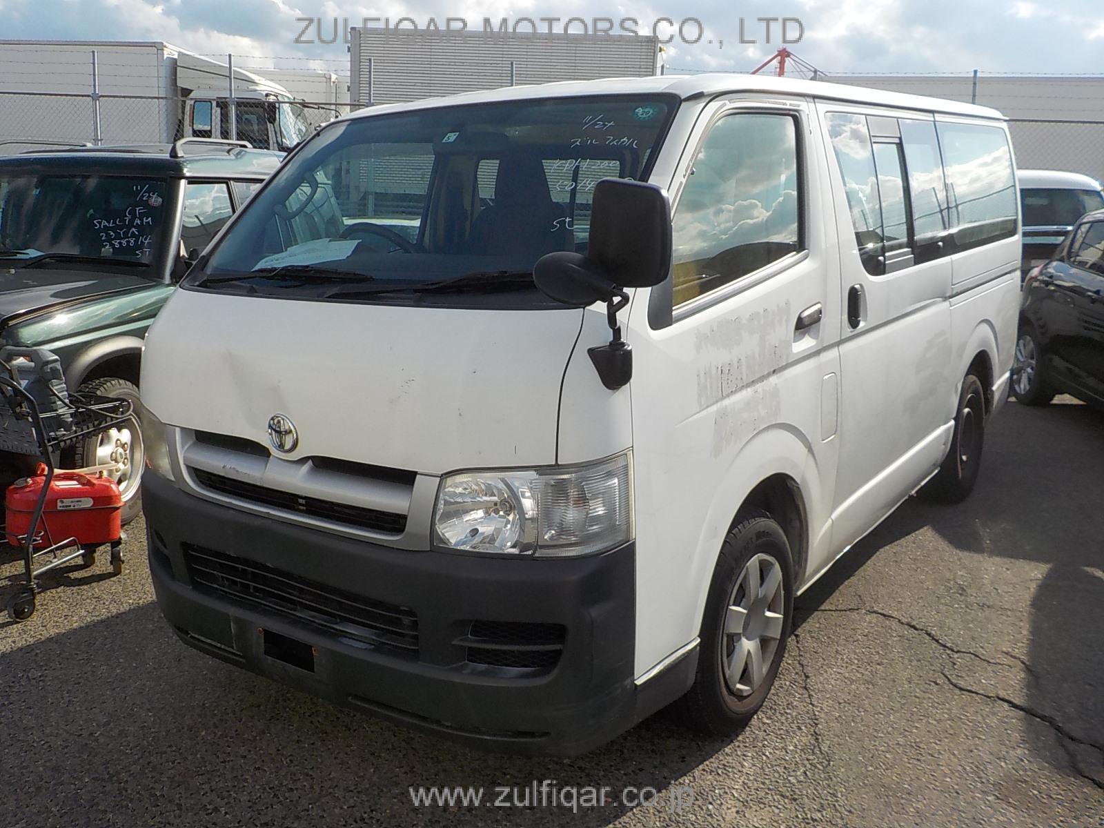 TOYOTA HIACE 2007 Image 3