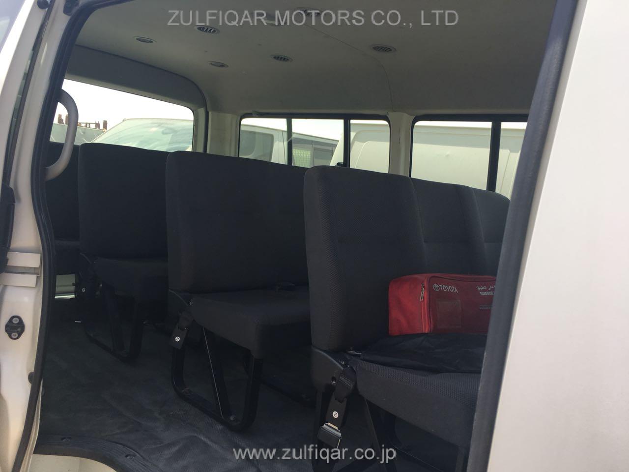 TOYOTA HIACE 2013 Image 3