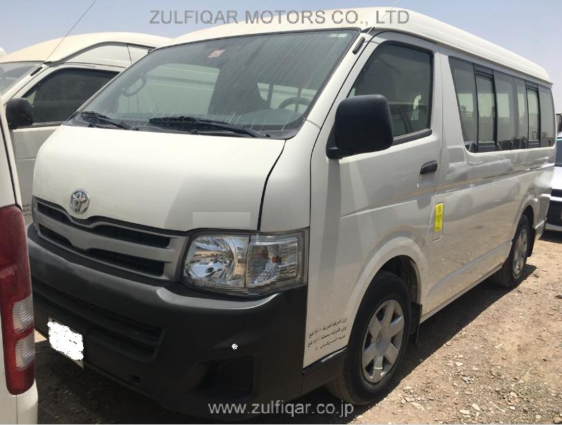 TOYOTA HIACE 2013 Image 1