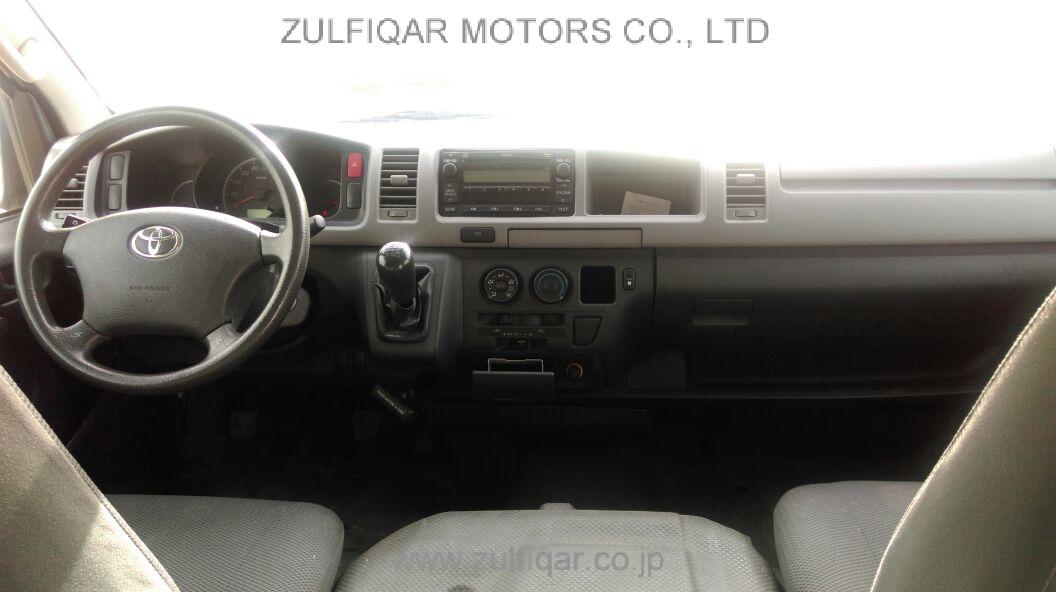 TOYOTA HIACE 2013 Image 2