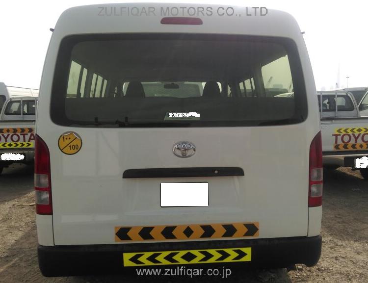 TOYOTA HIACE 2013 Image 3