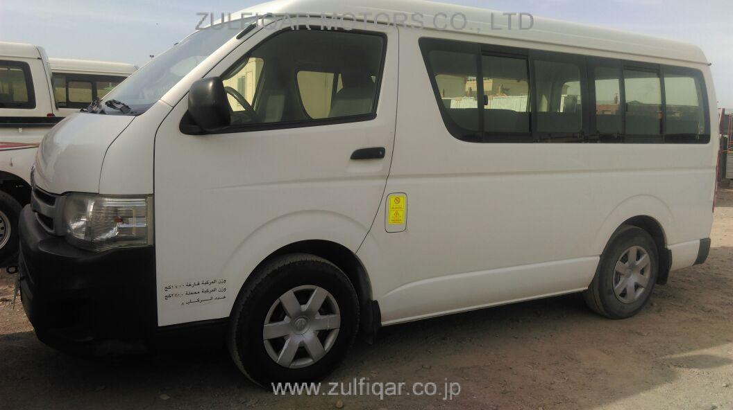 TOYOTA HIACE 2013 Image 4