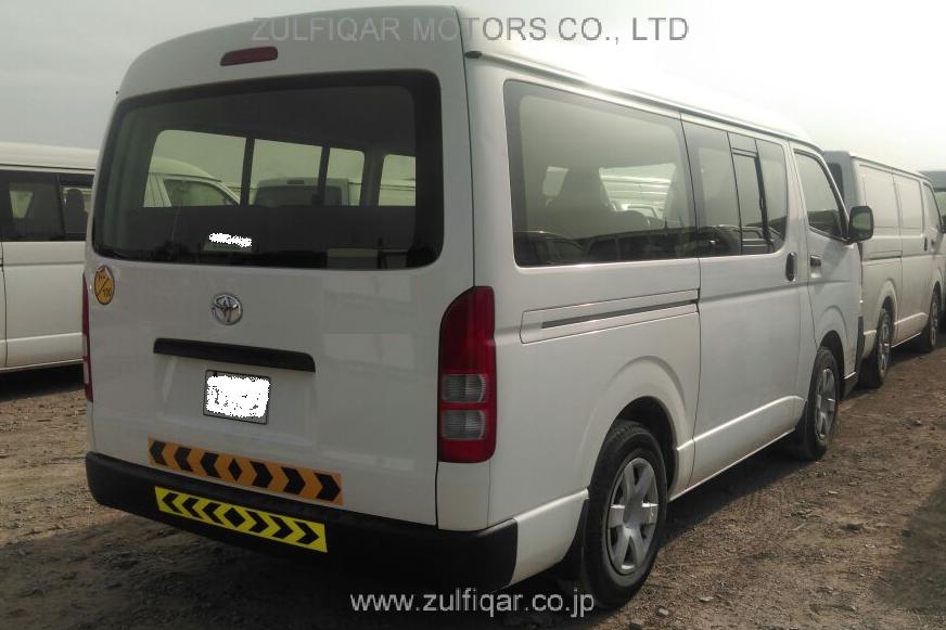 TOYOTA HIACE 2013 Image 5