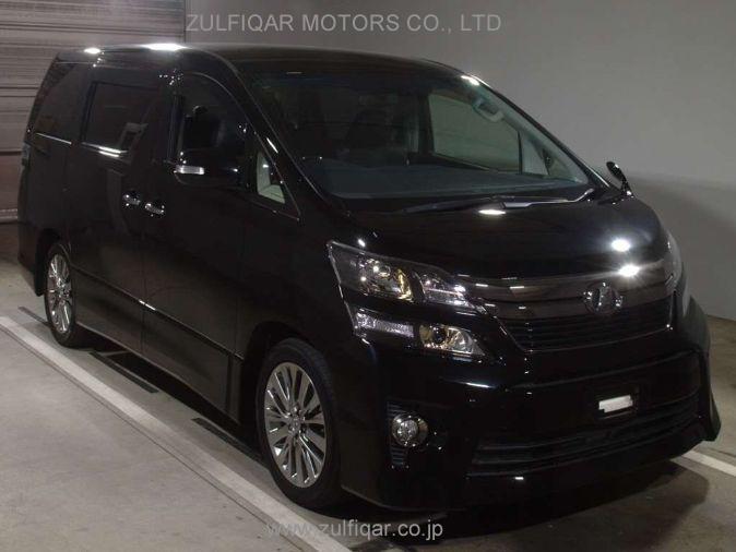 TOYOTA VELLFIRE 2013 Image 1