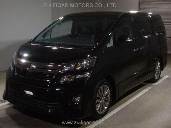 TOYOTA VELLFIRE 2013 Image 3