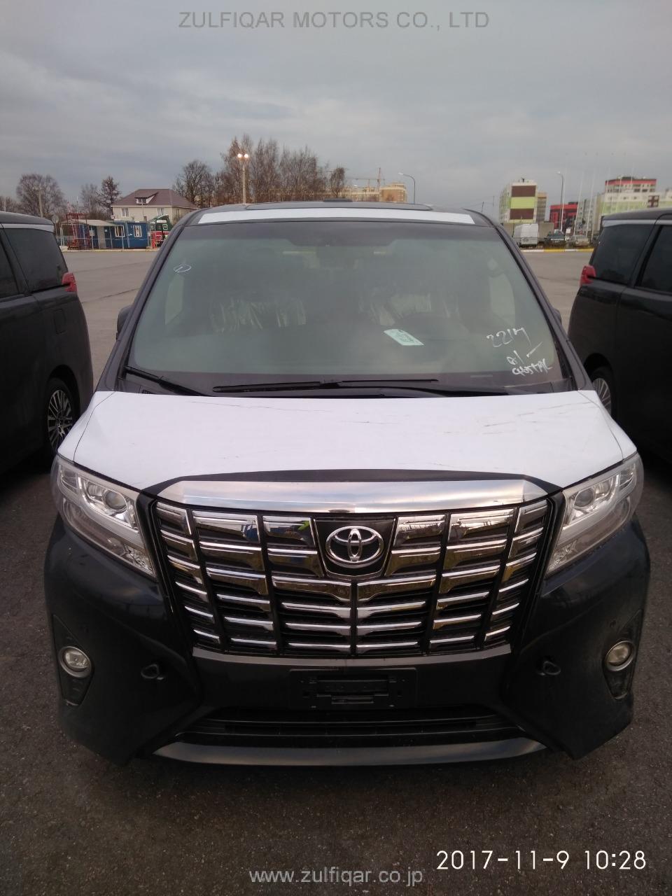 TOYOTA ALPHARD 2017 Image 1