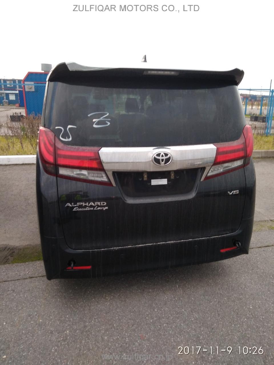 TOYOTA ALPHARD 2017 Image 3