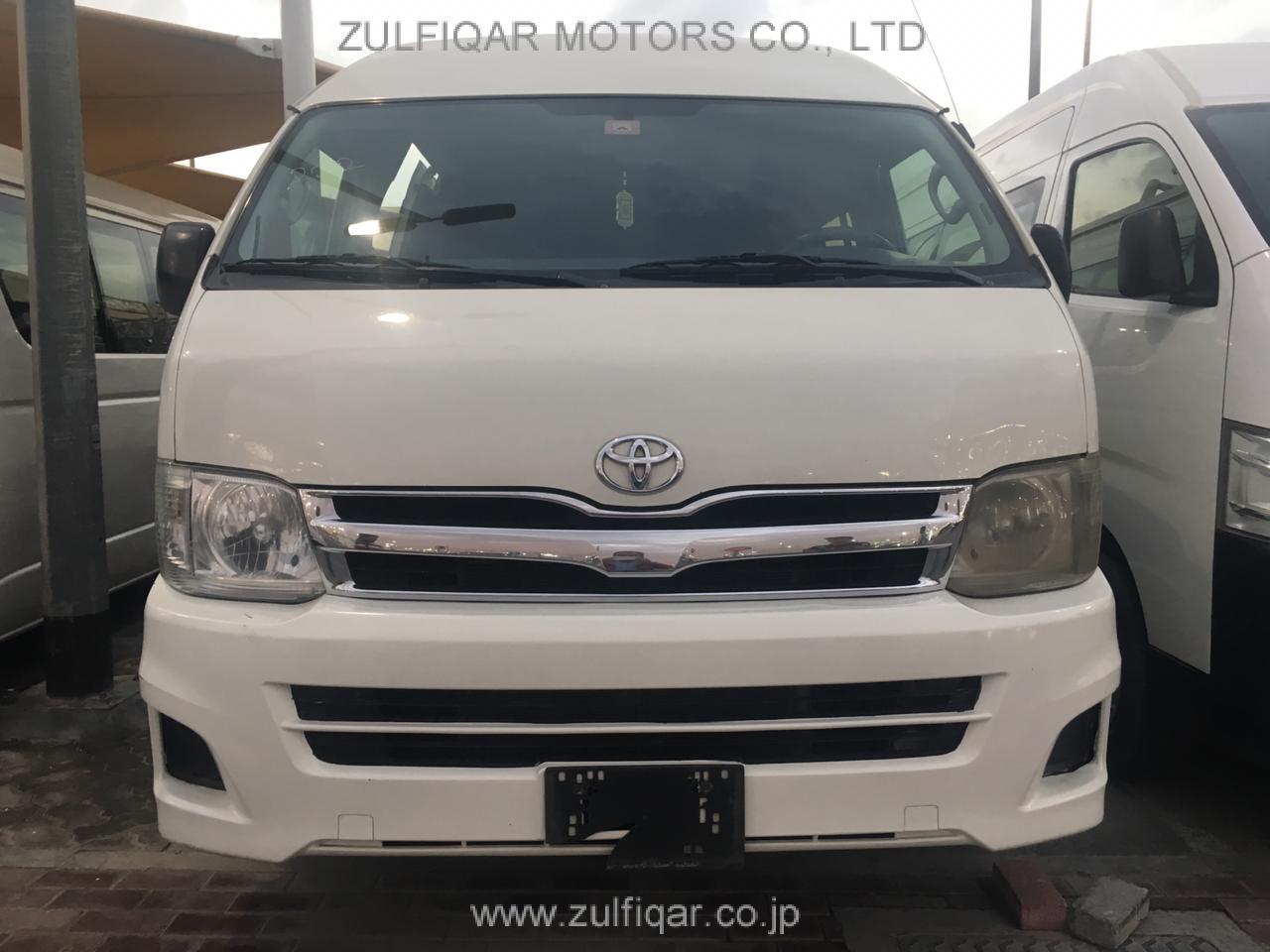 TOYOTA HIACE BUS 2012 Image 1