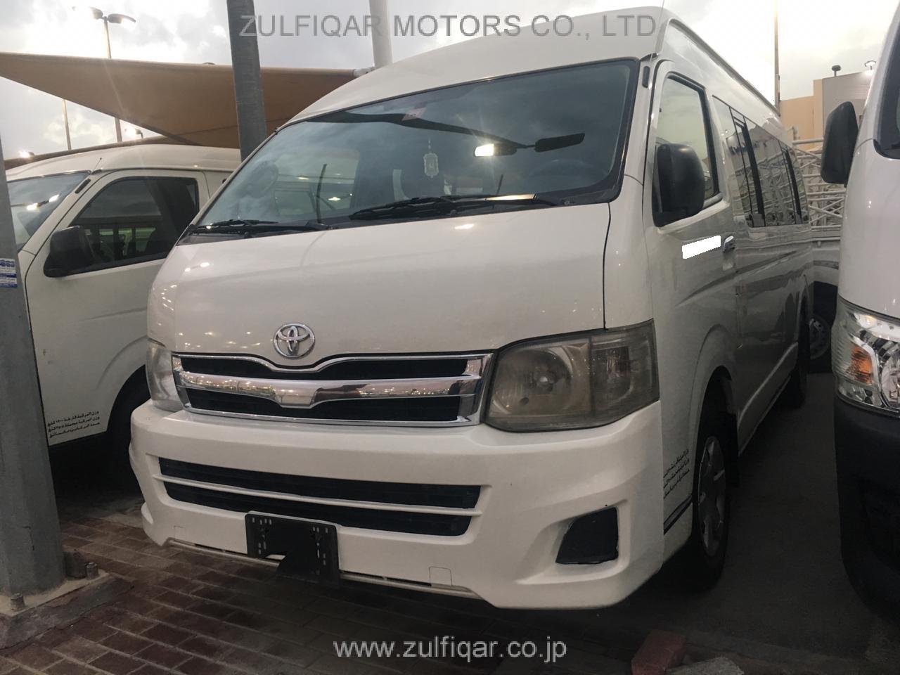 TOYOTA HIACE BUS 2012 Image 5