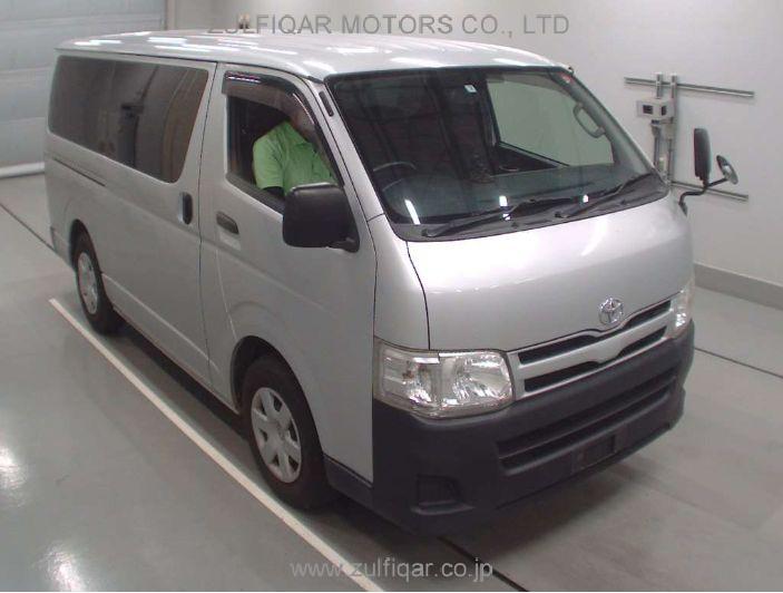 TOYOTA HIACE 2012 Image 1