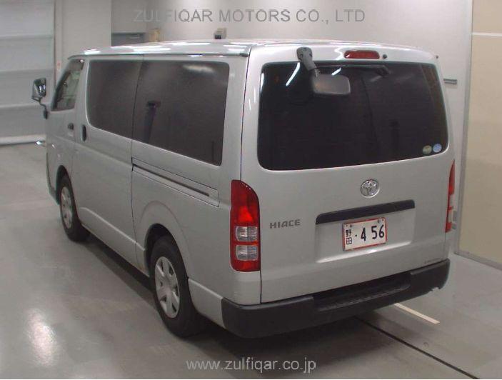 TOYOTA HIACE 2012 Image 2