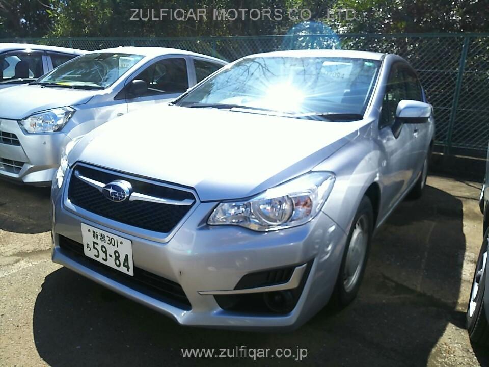 SUBARU IMPREZA G4 2015 Image 1
