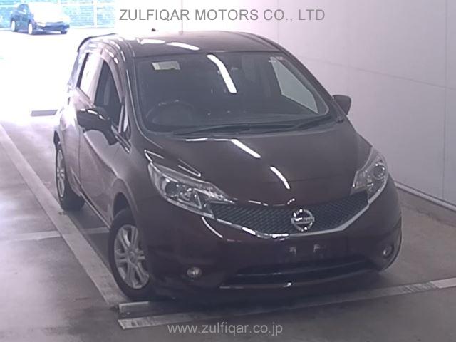 NISSAN NOTE 2016 Image 1