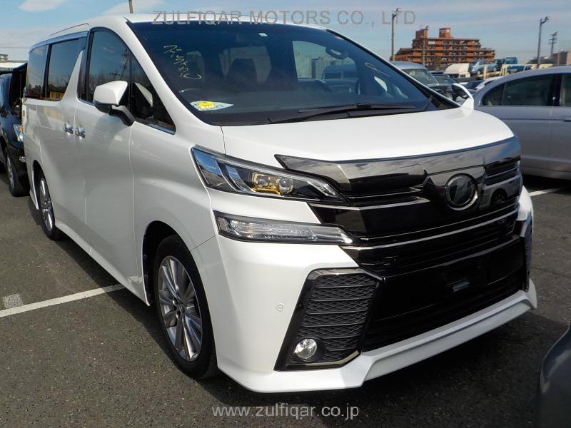 TOYOTA VELLFIRE 2017 Image 20