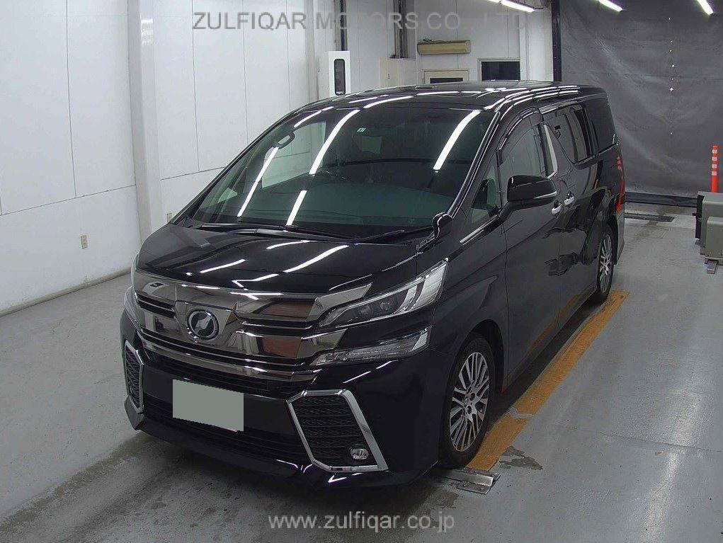 TOYOTA VELLFIRE 2017 Image 1