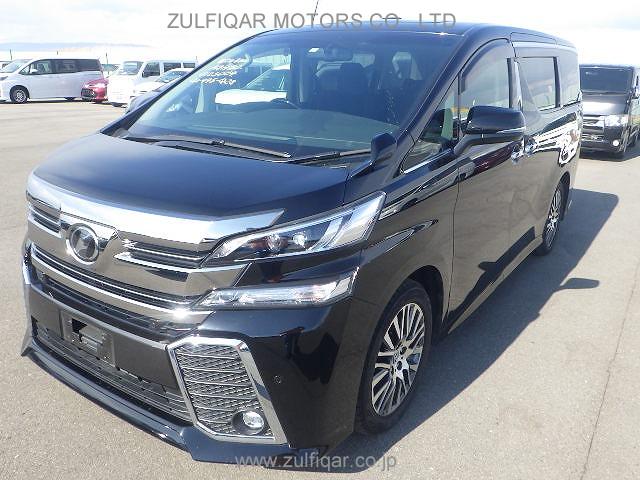 TOYOTA VELLFIRE 2017 Image 20