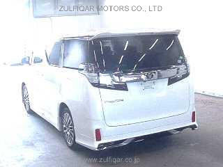 TOYOTA VELLFIRE 2017 Image 2