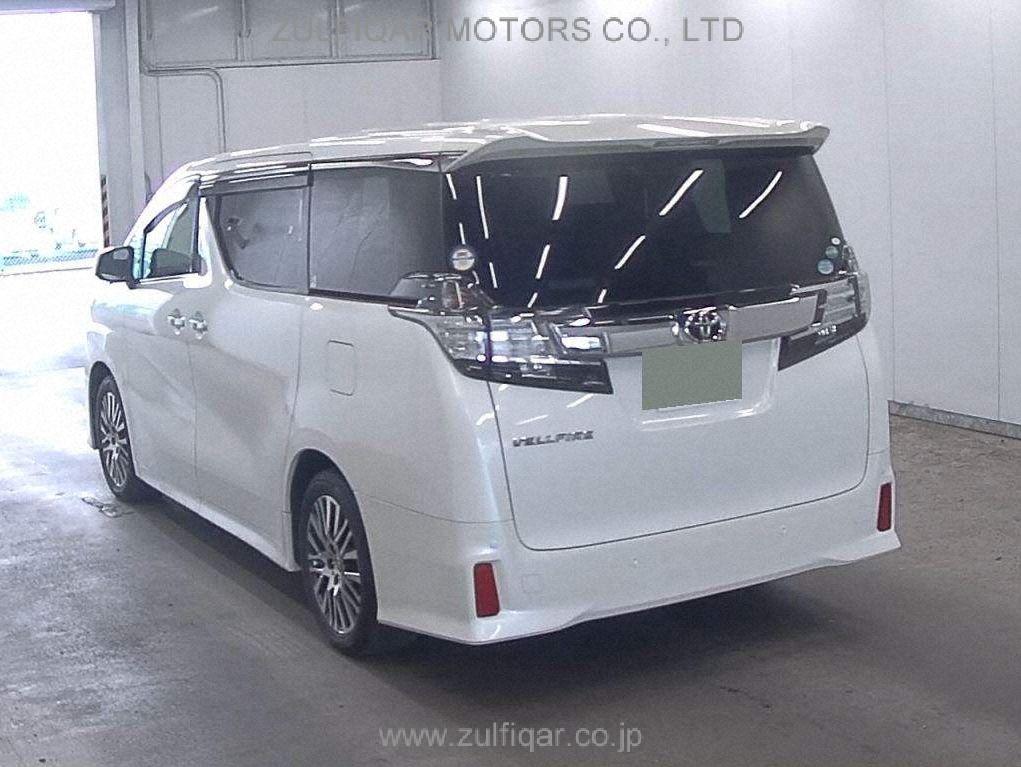 TOYOTA VELLFIRE 2017 Image 2