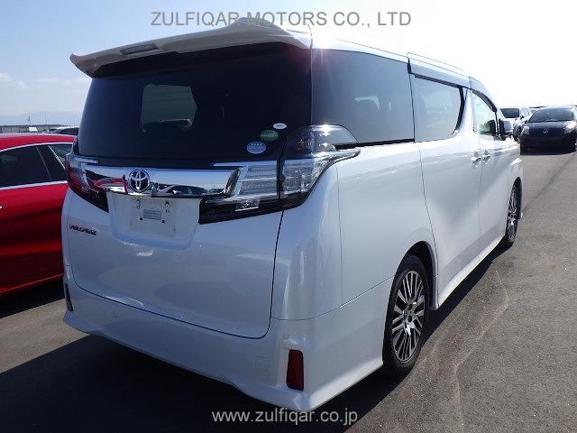 TOYOTA VELLFIRE 2017 Image 27