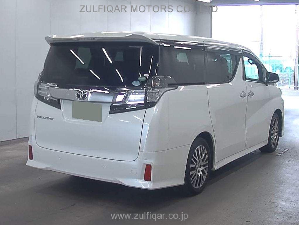 TOYOTA VELLFIRE 2017 Image 5