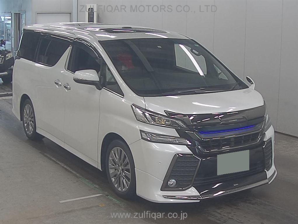 TOYOTA VELLFIRE 2017 Image 1