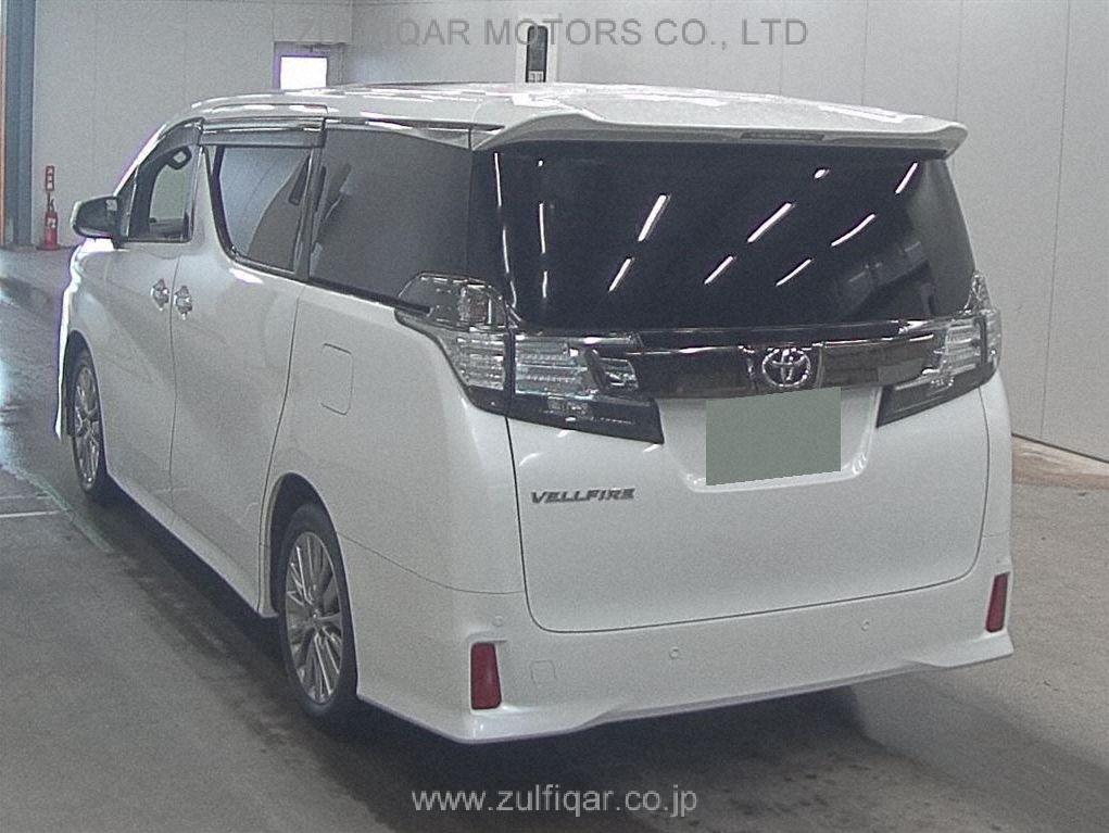 TOYOTA VELLFIRE 2017 Image 2