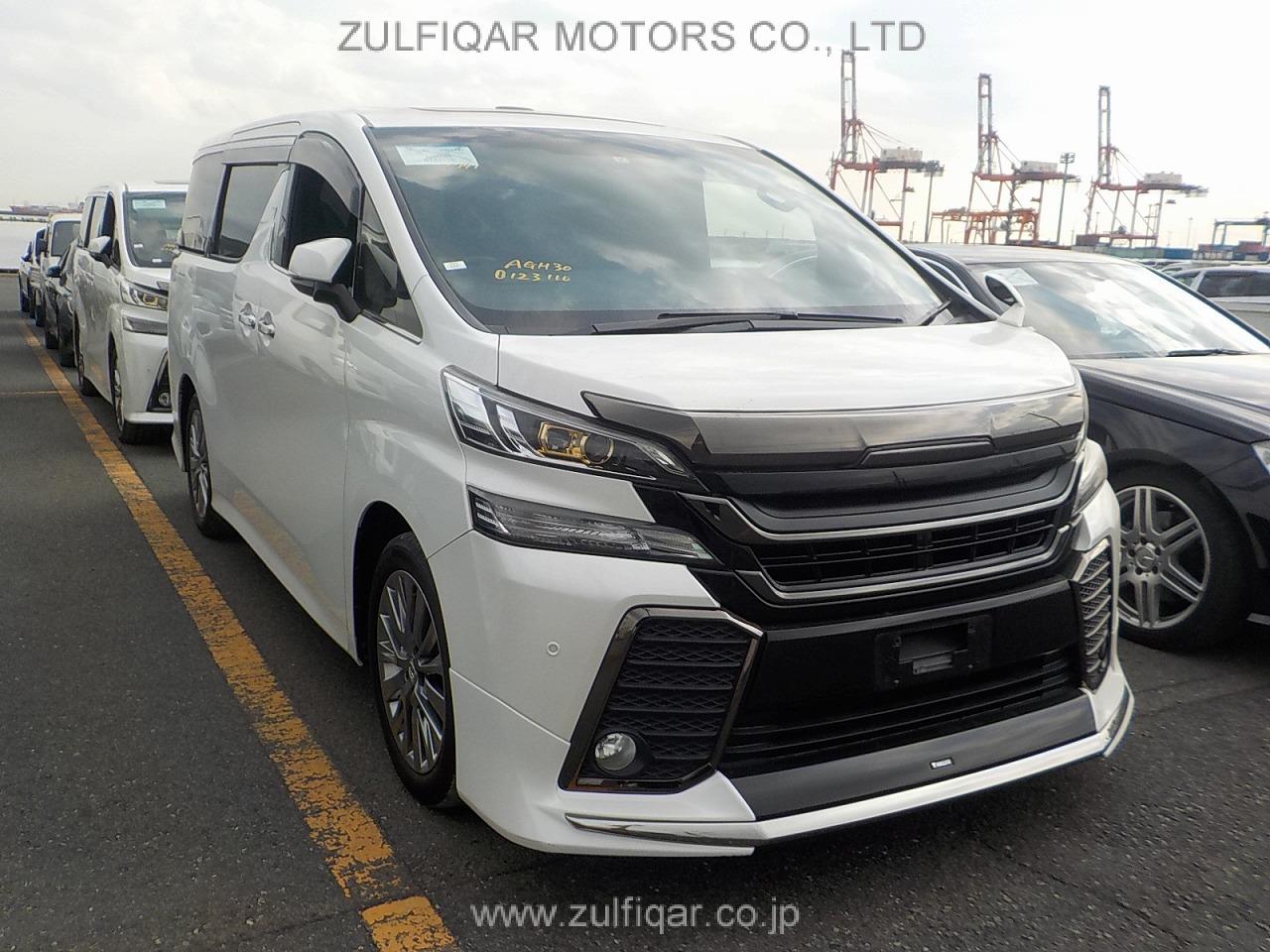 TOYOTA VELLFIRE 2017 Image 30