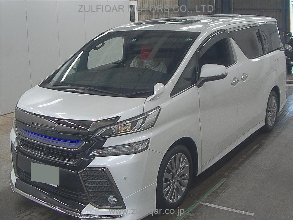 TOYOTA VELLFIRE 2017 Image 4