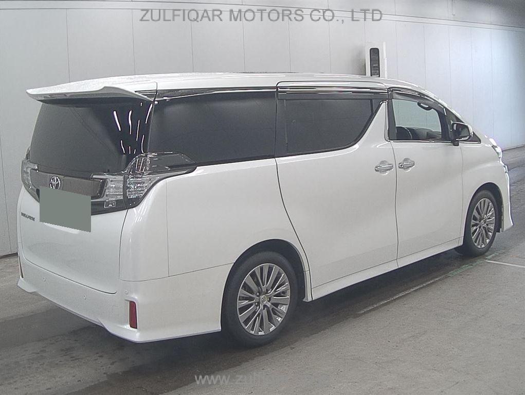 TOYOTA VELLFIRE 2017 Image 5