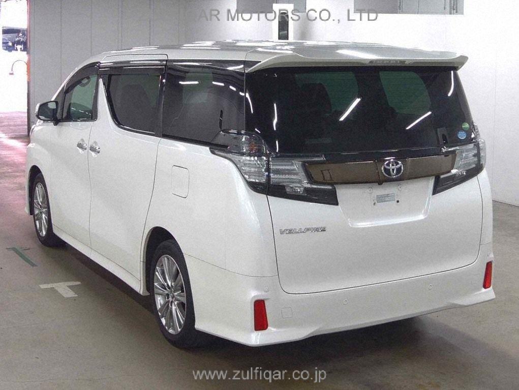 TOYOTA VELLFIRE 2017 Image 2