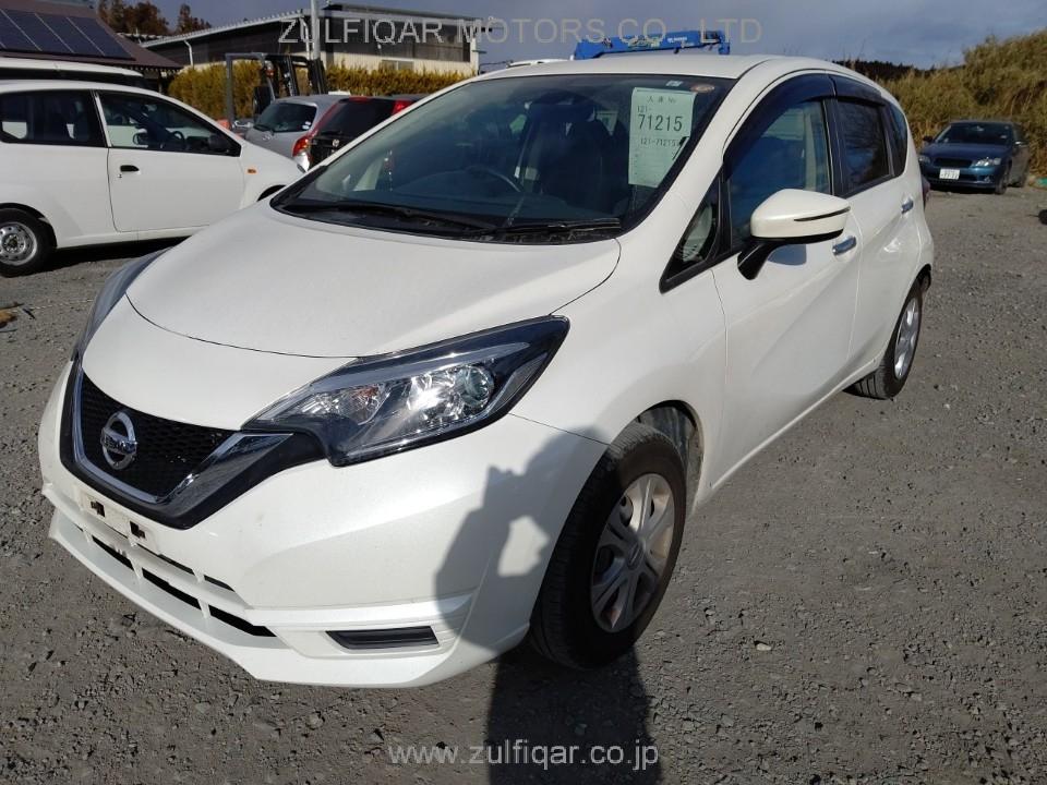 NISSAN NOTE 2017 Image 1