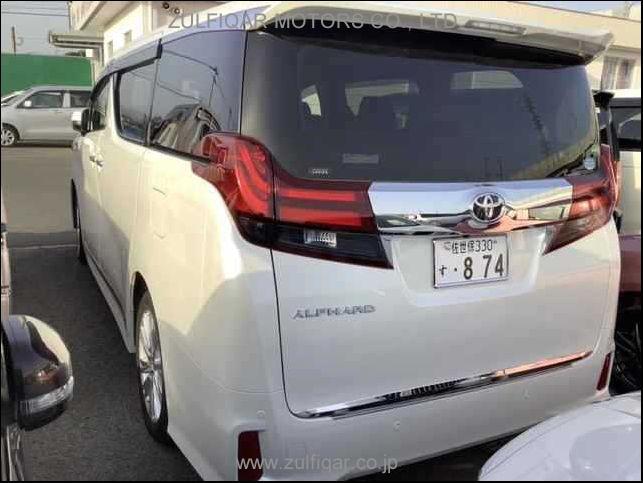 TOYOTA ALPHARD 2017 Image 2