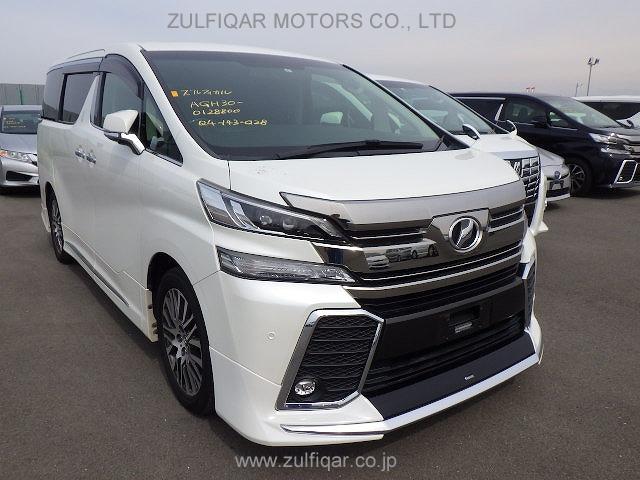 TOYOTA VELLFIRE 2017 Image 20