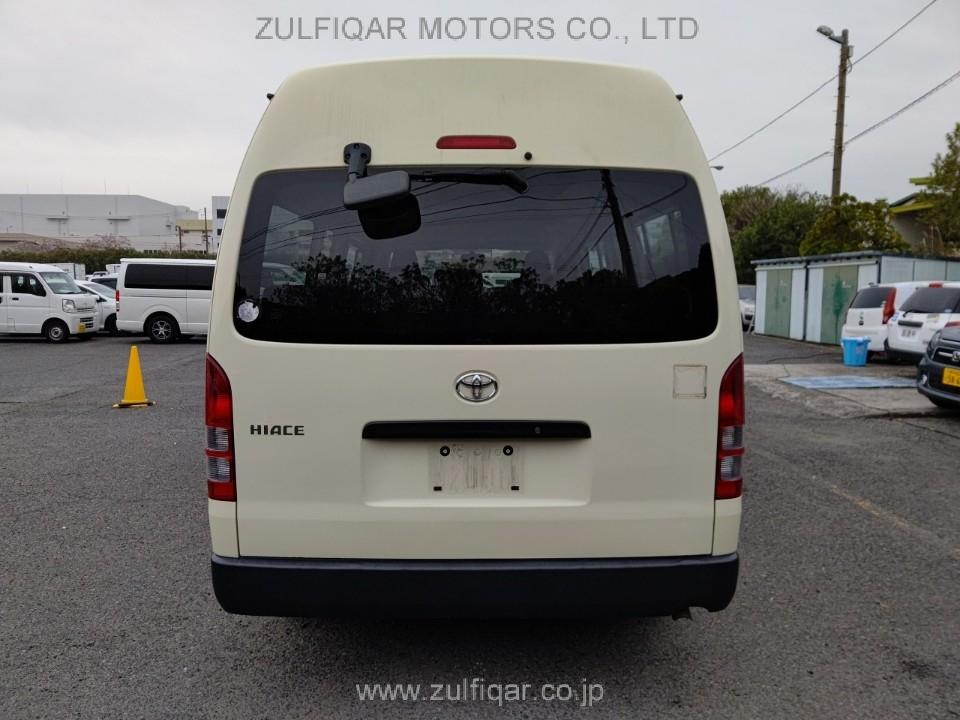 TOYOTA HIACE BUS 2010 Image 3