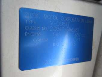 SUZUKI CARRY TRUCK 1998 Image 10