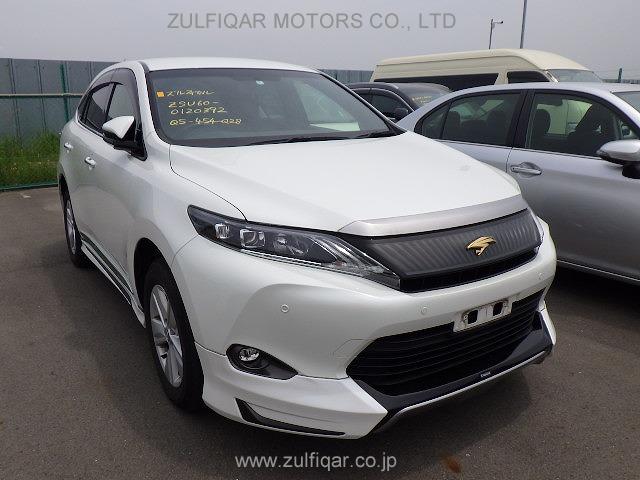 TOYOTA HARRIER 2017 Image 12