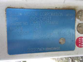 SUZUKI CARRY TRUCK 2001 Image 16