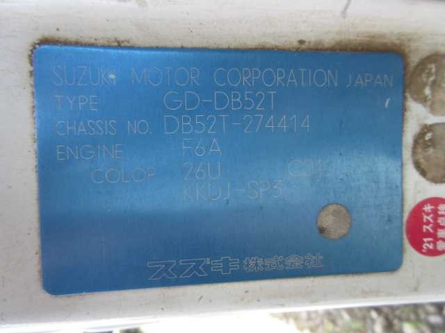 SUZUKI CARRY TRUCK 2001 Image 22