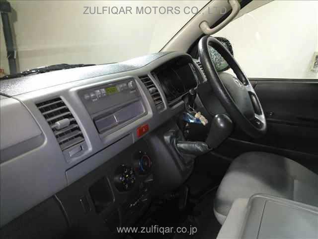 TOYOTA HIACE 2009 Image 3